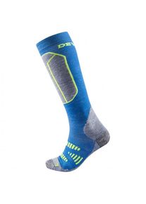 DEVOLD Alpine Sock Merinosocken Kinder (Gr 25-27 |blau)