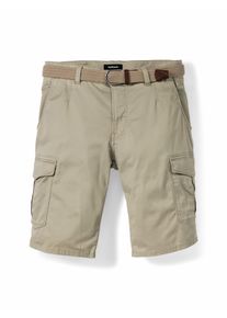 Walbusch Extraglatt Gürtel Cargo-Bermudas
