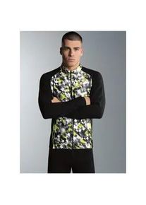 Trainingsjacke TRIGEMA "TRIGEMA Fahrradjacke mit praktischer R&uuml;ckentasche", Herren, Gr. M, schwarz, 85% Polyester, 15% Elasthan, Jacken Trainingsjacke