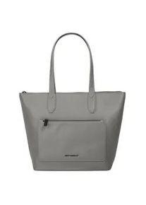 Shopper Betty Barclay, Damen, Gr. B/H/T: 42cm x 30cm x 13cm onesize, grau, Kunstfaser, leicht gl&auml;nzend, unifarben, Taschen Shopper