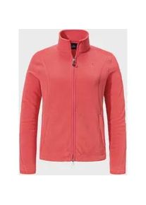 Sch&ouml;ffel Fleecejacke SCH&Ouml;FFEL "Fleece Jacket Leona3", Damen, Gr. 40, rosa (2675, rosa), Oberstoff: 100% Polyester, regular fit, hoch geschlossener Ausschnitt, Jacken Fleecejacke