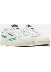 Sneaker Reebok CLASSIC "CLUB C REVENGE", Damen, Gr. 40, chalk, upgradegr&uuml;n, vintagechalk, Leder, Synthetik, Textil, Schuhe Sneaker
