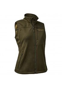 Deerhunter Excape Softshell Waistcoat Softshellweste Damen (Gr 46 |oliv)