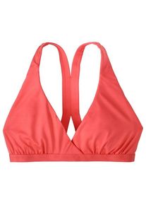 Patagonia Bottom Turn Top Bikini-Top Women (Gr M |rot)