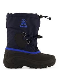 Winterschuhe Kamik Southpole4 Kinder (Gr 25 |schwarz/blau |wasserdicht)
