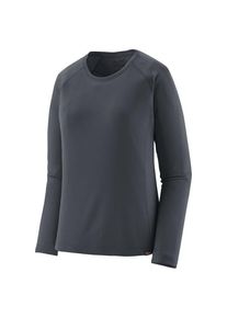 Patagonia Cap Midweight Crew Kunstfaserunterw&auml;sche Women (Gr L |blau/grau)