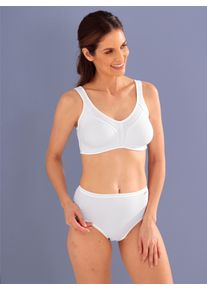 Naturana sheego Gro&szlig;e Gr&ouml;&szlig;en Minimizer-BH ohne B&uuml;gel mit gemoldeten Cups, wei&szlig;, Gr&ouml;&szlig;e 105B - Damen