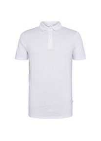 KnowledgeCotton Apparel Linen Polo Polo-Shirt Herren Alltag (Gr XXL |wei&szlig;)