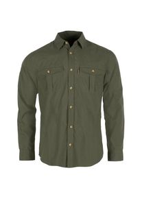 Pinewood Safari L/S Shirt Hemd Herren (Gr S |oliv)