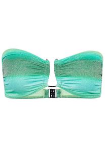 Bikini Top Seafolly Spectrum Trim Front Bandeau Damen (Gr 40 |orange)
