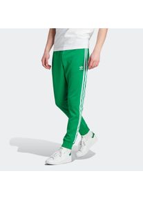 Herren Sporthose "SST TP"grün, weiß, sportlich, Gr. XL, adidas originals, gestreift, Obermaterial: 70% Polyester, 30% Baumwolle, Hosen, Superstar,