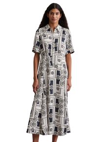 Marc O'Polo MARC O'POLO Damen Maxikleid "aus ECOVERO von LENZING "multi, muted blau, Gr. 44, bedruckt, Obermaterial: 100% Viskose; Futter: 100% Nicht verfügbar,