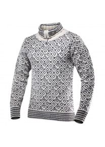 Woll- & Merinopullover DEVOLD Svalbard Sweater Zip-Neck (Gr M |grau)