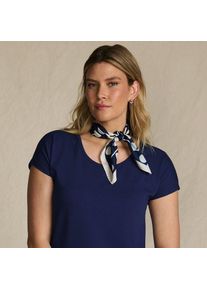 LANDS' END Leichter Schal, Damen,  Wei&szlig;, Polyester, by Lands' End