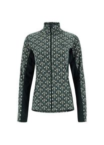 KARI TRAA Thalena Fleece Fleecejacke Damen (Gr S |grau)