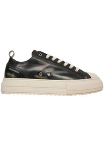 Dsquared2 Low-Top Sneaker - Sneakers 'Berlin' - Gr. 43 (EU) - in Schwarz - f&uuml;r Damen