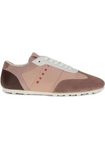 Marni Low-Top Sneaker - Sneakers Antique Rose White Bordeaux - Gr. 37 (EU) - in Wei&szlig; - f&uuml;r Damen