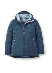 Rab Optical Down Jacket Daunenjacke Women (Gr 36 |blau |wasserdicht)
