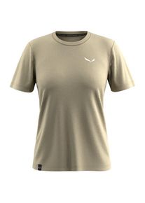T-Shirt Salewa Eagle Nature T-Shirt Damen (Gr 34 |beige)