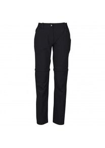 Vaude Farley Stretch Zip Off Pants II Trekkinghose Damen (Gr 50 - Short |schwarz)