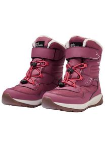 Jack Wolfskin Polar Bear-G Texapore High VC Winterschuhe Kids (Gr 26 |lila |wasserdicht)
