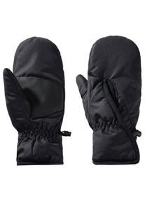 Jack Wolfskin Easy Entry Mitten Handschuhe Kinder (Gr 104 |schwarz)
