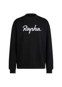 Rapha Heavyweight Cotton Sweatshirt Large Logo Sweat- & Trainingsjacke Herren (Gr L |schwarz)