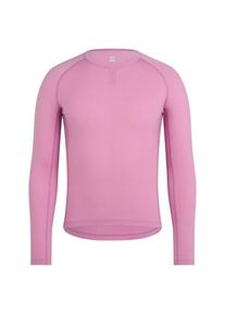 Rapha Merino Base Layer Long Sleeve Merinounterw&auml;sche Herren Gravelbike (Gr XL |rosa)