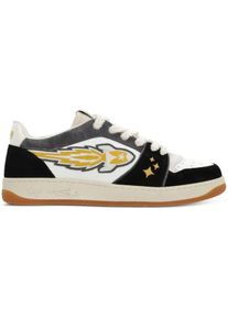 Enterprise Japan Low-Top Sneaker - Rocket Sneaker S3698 White Black - Gr. 41 (EU) - in Wei&szlig; - f&uuml;r Damen