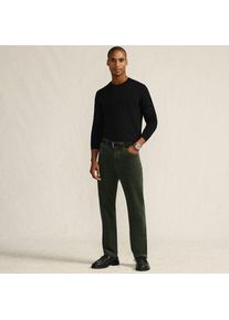 LANDS' END Feincord-Hose Straight Fit, Herren,  Gr&uuml;n, Baumwolle/Baumwoll-Mischung, by Lands' End