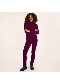 LANDS' END Straight Fit Cordhose Mid Waist f&uuml;r Damen, Damen, size: regular, Lila, Baumwoll-Mischung, by Lands' End