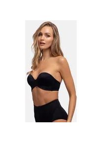Bandeau-BH Dorina "Sublime Sculpt", Damen, Gr. 85, Cup C, schwarz, Obermaterial: 63% Polyamid, 23% Polyester, 14% Elasthan, unifarben, BHs Bandeau-BH, weicher Stoff, modernes Design, leicht gepolstert
