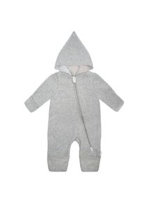 MaxiMo Babys Overall Baumwollfleece Jerseyfutter Overall Kinder (Gr 86/92 |grau)