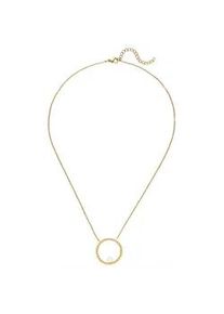 Collier Jobo, gold (goldfarben), Halsketten, Damen, Edelstahl Perlen, L: 50, Edelstahl, Perlen, Collier, Edelstahl goldfarben beschichtet mit S&uuml;&szlig;wasser-Zuchtperle
