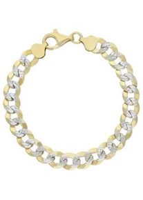 Armband Firetti "Schmuck Geschenk Silber 925 Armschmuck Armkette Panzerkette" Gr. 19, silber (gelbgoldfarben, silberfarben), Armb&auml;nder, Herren, 19, Silber 925 (Sterlingsilber), Armband