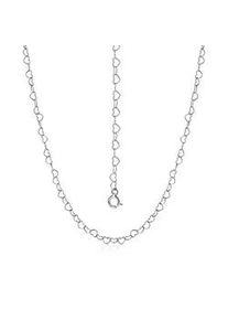 Armband Firetti "Schmuck Geschenk Silber 925 Armschmuck Armkette Fantasie Herz" Gr. 19, silber (silberfarben), Armb&auml;nder, Damen, 19, Silber 925 (Sterlingsilber), Armband, Made in Germany