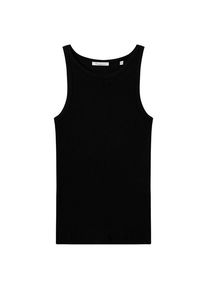 KnowledgeCotton Apparel Racer Rib Top Top Damen (Gr M |schwarz)