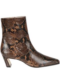 Stuart Weitzman Stiefel - Stassi Zip Bootie 50 Ankle Boots Brown - Gr. 39 (EU) - in Braun - f&uuml;r Damen