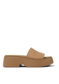 Camper Sandaletten mit Absatz - Sandalen Tasha - Gr. 38 (EU) - in Beige - f&uuml;r Damen