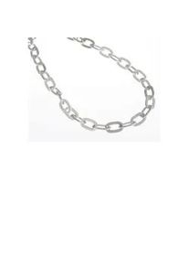 Edelstahlkette Firetti "Schmuck Geschenk Ankerkettengliederung, 5 mm breit" Gr. 80, silber (edelstahlfarben), Halsketten, Damen, 80, Edelstahl, B: 5mm, Edelstahlkette, Made in Germany, B:5mm