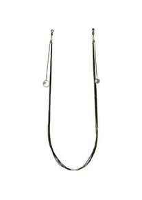 Collierkettchen Steuer "Brillenkette", bunt (mehrfarbig), Halsketten, Damen, 85cm, Metall, L: 85