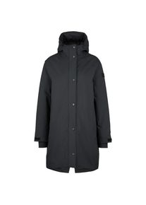 Stoic Mountainwool MMXX UppsalaSt Oversized Coat Mantel Damen (Gr L |schwarz |wasserdicht)