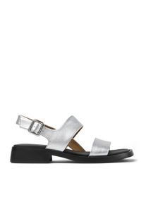 Camper Sandaletten mit Absatz - Sandalen Dana - Gr. 41 (EU) - in Grau - f&uuml;r Damen