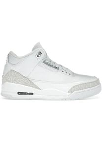 Nike Low-Top Sneaker - Air Jordan 3 Retro Pure Money (2025) - Gr. 45_5 - in Wei&szlig; - f&uuml;r Damen