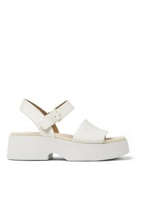 Camper Sandaletten mit Absatz - Sandalen Tasha - Gr. 38 (EU) - in Wei&szlig; - f&uuml;r Damen