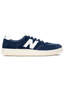New Balance Low-Top Sneaker - New Balance T500 Navy White - Gr. 39,5 (EU) - in Wei&szlig; - f&uuml;r Damen