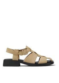 Camper Sandaletten mit Absatz - Sandalen Dana Dana - Gr. 38 (EU) - in Beige - f&uuml;r Damen