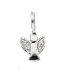 Adelia&acute;s Kettenanh&auml;nger ADELIA ́S "Damen 925 Silber Anh&auml;nger Engel mit Zirkonia", silber, Schmuckanh&auml;nger, Damen, Silber 925 (Sterlingsilber), Kettenanh&auml;nger, mit Zirkonia f&uuml;r Damen
