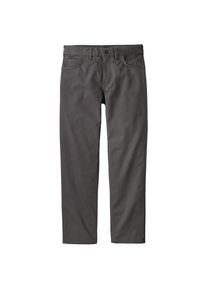 Patagonia Twill Traveler 5-Pocket Pants Freizeithose Herren (Gr 32 - Regular |grau)