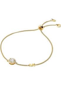 Armband Michael Kors "Schmuck Geschenk Silber 925 Armschmuck PREMIUM", gold (gelbgoldfarben, kristallwei&szlig;, kristallwei&szlig;), Armb&auml;nder, Damen, 22cm, Silber 925 (Sterlingsilber), Armband, mit Zirkonia (synth.)